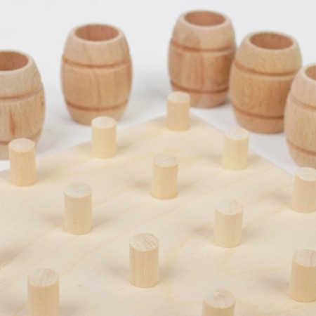 Didactic game "Boy and barrels"-3