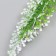 Artificial plant for creativity "meadow flower" set 12 pcs white 13 cm