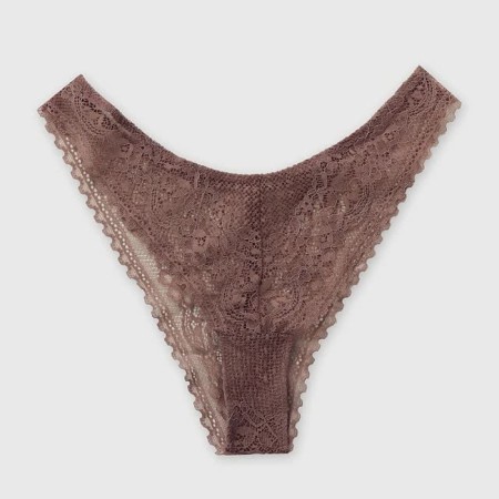 Panties female slips, color pink tree, size 48 (l)-4