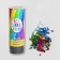 Spring cube "Congratulations", confetti, serpentine, 11 cm