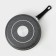 Silenik Granit, D = 28 cm, with anti -stick coating, glass cover, color gray color