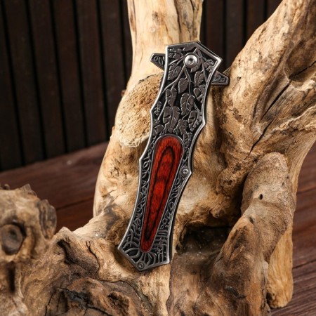 The folding "royal" semi -automatic knife, 22.7 cm, blade 9.3cm-5