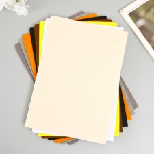 A set of soft felt 