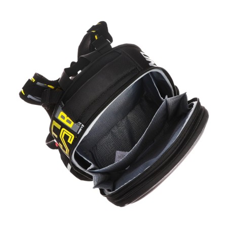 Frame backpack 37 x 29 x 17 cm, Hatber Ergonomic Classic, Yes No, Yellow/Black NRK71045-8