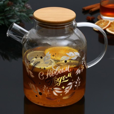 Teapot "Happy New Year! Miracles time ", 1700 ml-3