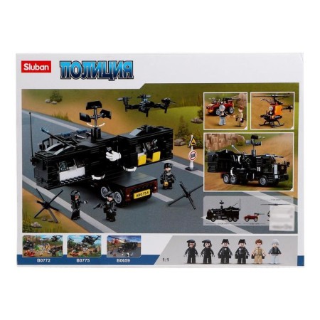 Designer police "assault truck", 759 parts-2