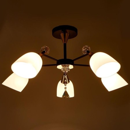Chandelier 86505/5 E27 40W Black-gold 70x70x53 cm Bayerlux-2