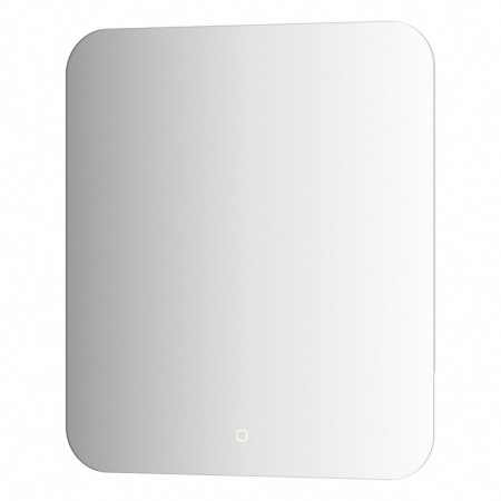 Mirror with Defesto LED lighting 23 W, 60x70 cm, sensory switch, neutral white light