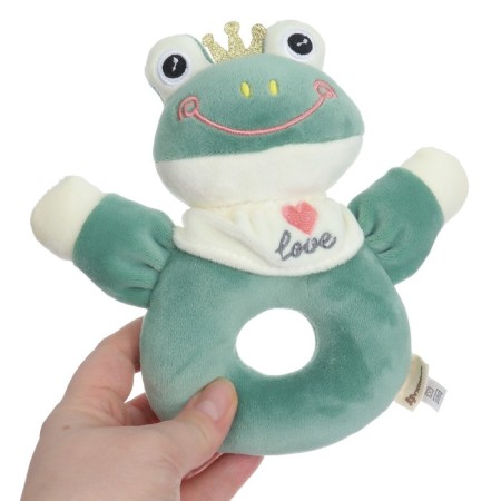 The rattle is soft on the ring "Frogstik", I crush me-6