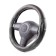 AutoProfi steering wheel, eco-leather steering, 9 cm girth, bang, size m, 37-39 cm