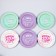 Disposable paper plate "Happy birthday, daughter", 18 cm (set 6 pcs)