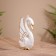 Souvenir "Swan" wood 25 cm