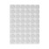 Avant-Gard protective stickers for furniture white, 125 pieces