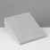 Standing for rings 50 seats, phlock, gray color 20 × 9.7 × 24 cm