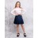 Jumper for a girl, height 140 cm, pink color