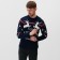 Knitted jumper KAFTAN "Family look" size 44, blue