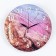 Watch wall "rock", discrete move, d-23.5 cm