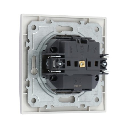 Single Tot Elegant, 16 a, hidden, with salary, silver-3