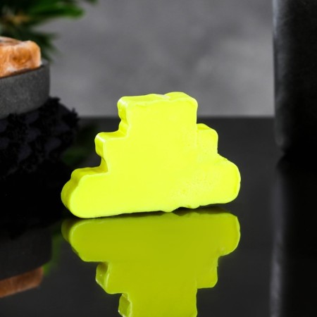 Figure soap "everything will be for*bezed" black on yellow, 80g.-1