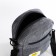 Youth bag with a zipper, gray color