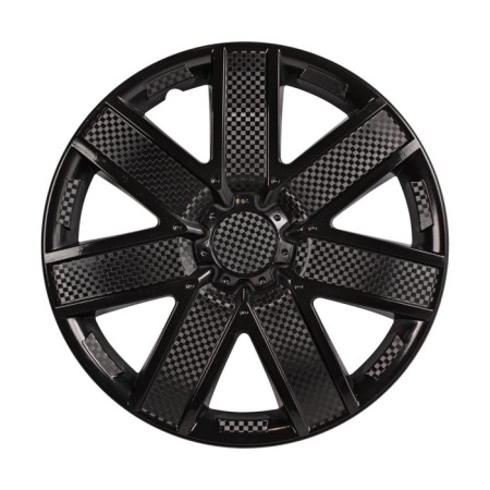 Wheel caps 15 "Gelaxi", black gloss, carbonate, set. 2 pcs-1