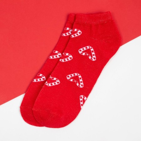 New Year's socks KAFTAN "hearts" p. 36-39 (23-25 ​​cm)-1