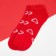 New Year's socks KAFTAN "hearts" p. 36-39 (23-25 ​​cm)