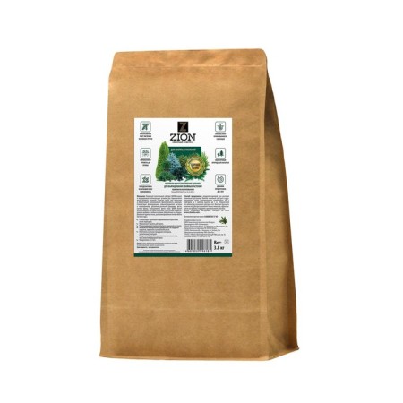 Ionite substrate for growing coniferous plants, 3.8 kg, zion