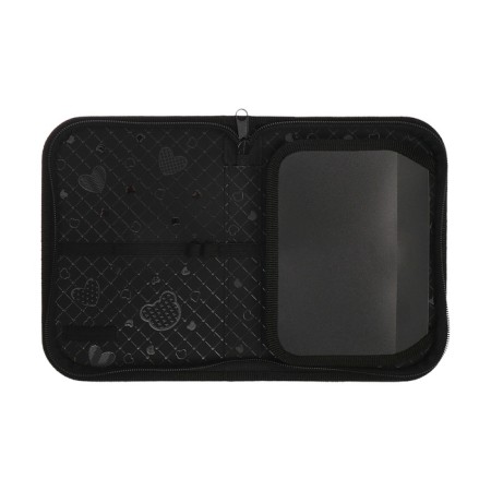 Penal 1 section 130 x 190 x 30 mm, with a folding bar, PCT 07-22-19 "Anime with a bear" laminated cardboard, a drawing with a metallic effect-3
