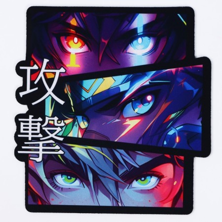ANime mouse mat, 18 x 19 cm-1