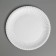 Disposable plate "white" cardboard, 17 cm