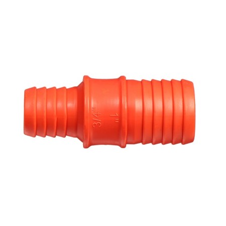 Adapter, for hoses 1 "(25 mm) - 3/4" (19 mm), plastic-1