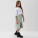 Minaku girl skirt: jeans collection, mint color, height 158 ​​cm