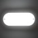 Oval lamp LED 10W IP65 white 6.8x6.8x17 cm