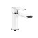 Fashun A1082-8 sink mixer, single-leaf, pour 110 mm, brass, white, chrome