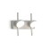 Bra Mantra Adn, Led, 6W, 330lm, 3000k, 160x78x140 mm, Matte White Color