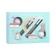 Set of Unicorns Approve "Barney" (toilet water, 10 ml 2 pcs + bathtub bomb 2 pcs)