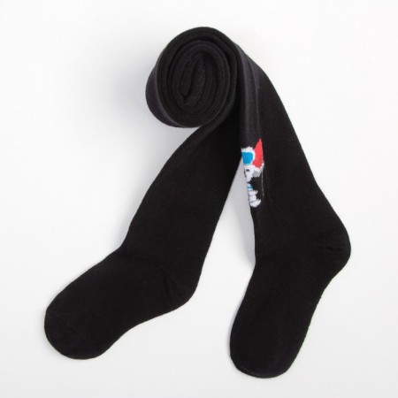 Pantyhose children's space, black color, height 86-92