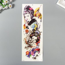 Tattoo on the body color 