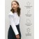 Longsliv children's Amarobaby Ruffle, height 134 cm, white color