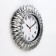 Wall clock, series: interior, discrete move, d-30 cm, dial 17.5 cm, aa