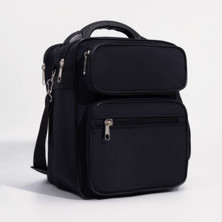Male bag, "ZFTS", black color-1