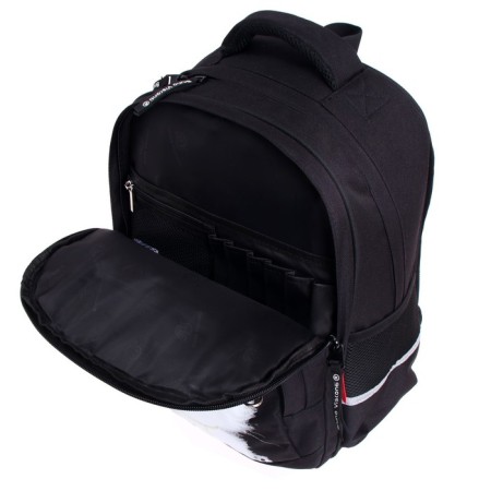 School backpack Bruno VisConti "Kitty Life", 40 x 30 x 16 cm, ergonomic back, pencil case as a gift-8