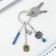 Metal keychain "Tobolsk. Sofia-Uspensky Cathedral "