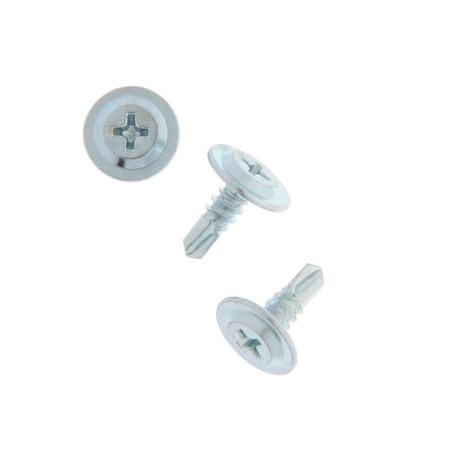 Self -cut through metal with a press -shaped 4.2x13, drill, zinc