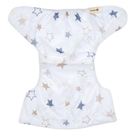 Panties-scammer, reusable, "stars"-12