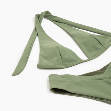 Swimsuit female separate minku color green, size 44-5