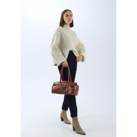 Board-sakwyazhi with zipper, brown color-3