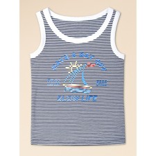 T-shirt for boys, height 110 cm, dark blue color