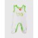 Sliders with buttons for the diapers of the Avocado topics, height 68 cm